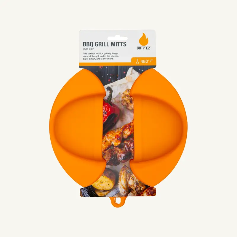 Heat-Resistant Grill Mitts – Drip Ez Flameproof Protection 1