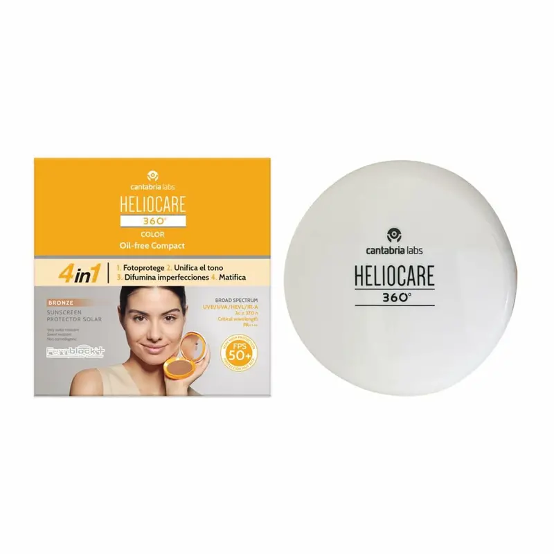 Heliocare 360° Bronze Tinted Sunscreen Spf 50 — 10 G 1