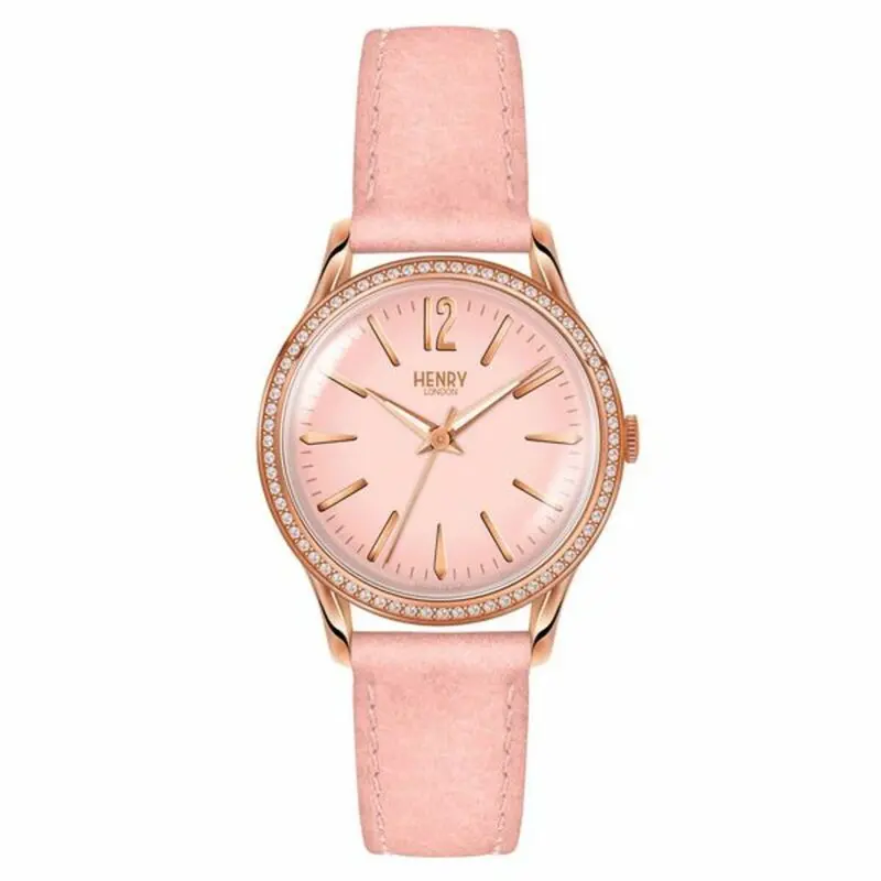 Henry London Ladies’ Watch – 34 Mm Elegant Round Dial 1