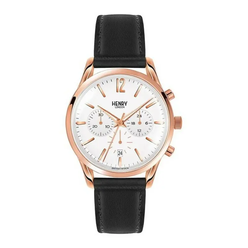 Henry London Women'S Watch – 39Mm Timeless Round Case With Mesh Band 1