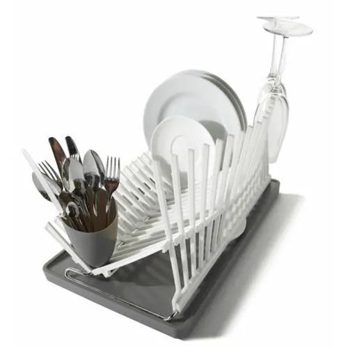 High & Dry Adjustable Dish Drying Rack 1