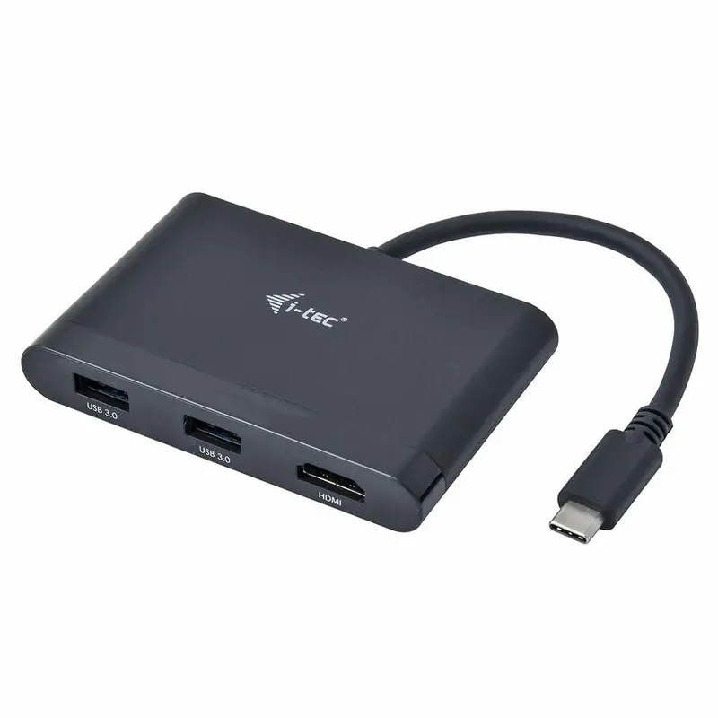 I-Tec C31Dtpdhdmi Black Usb-C To Displayport + Hdmi Adapter 1