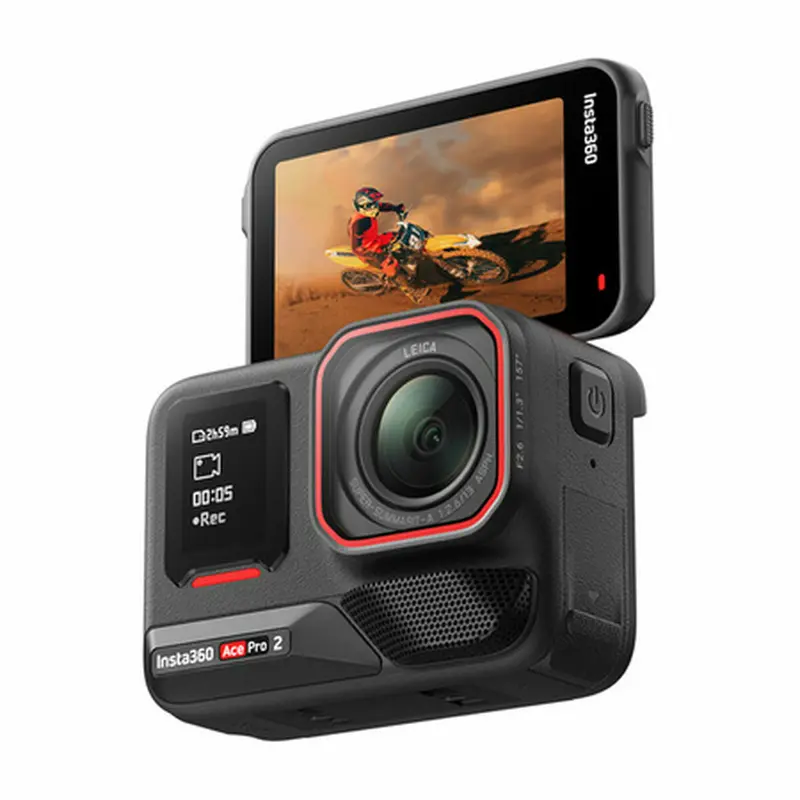 Insta360 Ace Pro 2 Action Camera – 4K Hdr, 2.5" Touchscreen, Black 1