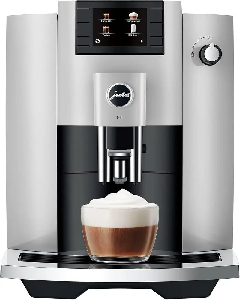 Jura E6 Platinum Fully Automatic Coffee Machine (Model 15465) 1