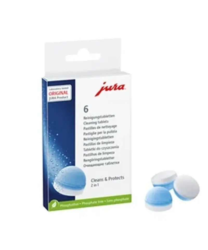Jura Two-Stage Cleaning Tablets For Optimal Machine Hygiene 1