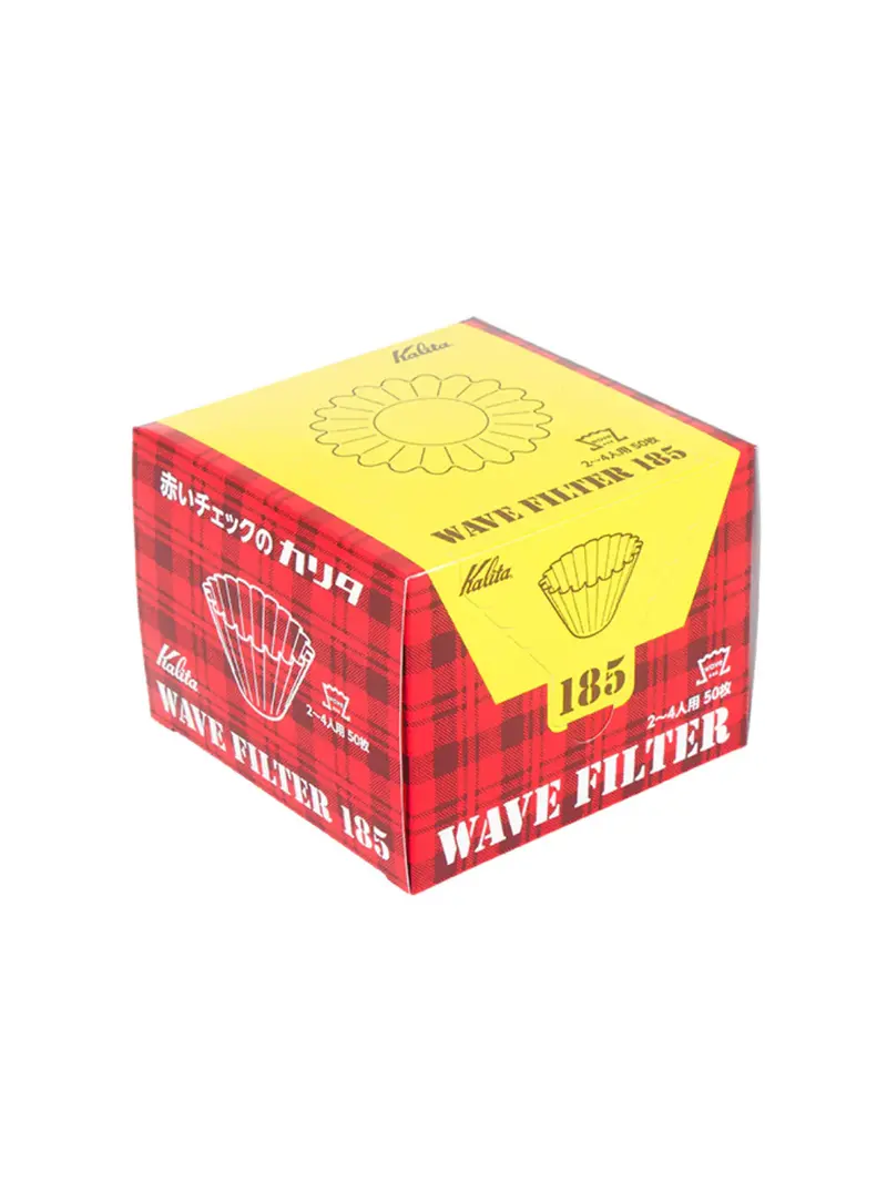 Kalita Wave 185 Paper Filters – Pack Of 50 1