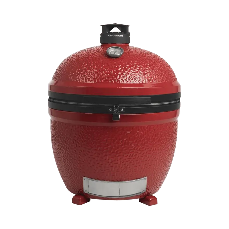 Kamado Joe Big Joe 24" Red Ceramic Grill 1