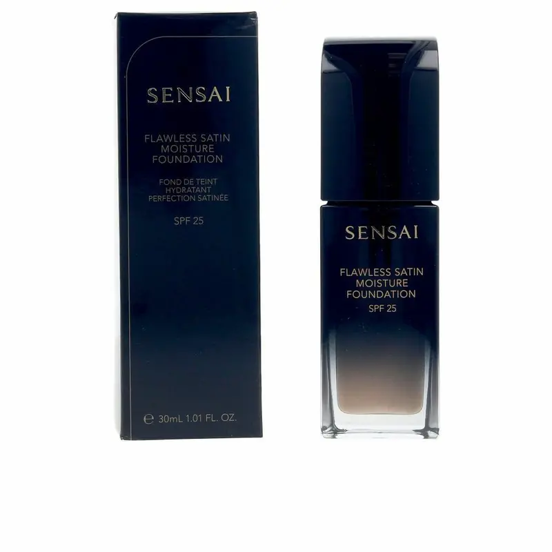 Kanebo Sensai Liquid Foundation Base – Shade 203 Neutral Beige, Spf 25, 30 Ml 1