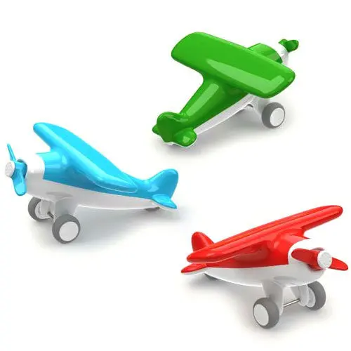 Kid O Wooden Aeroplane Toy – Eco-Friendly Flying Figure 1