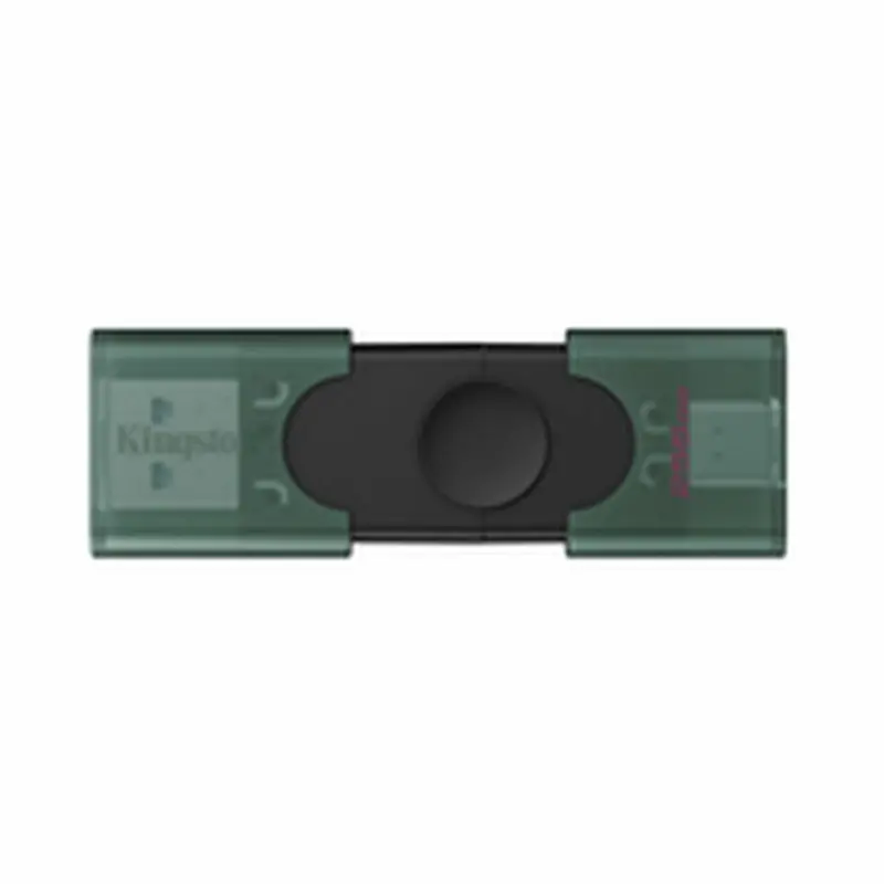 Kingston Dtdeg2/256Gb Usb 3.2 Flash Drive – 256Gb, Black & Green Housing 1