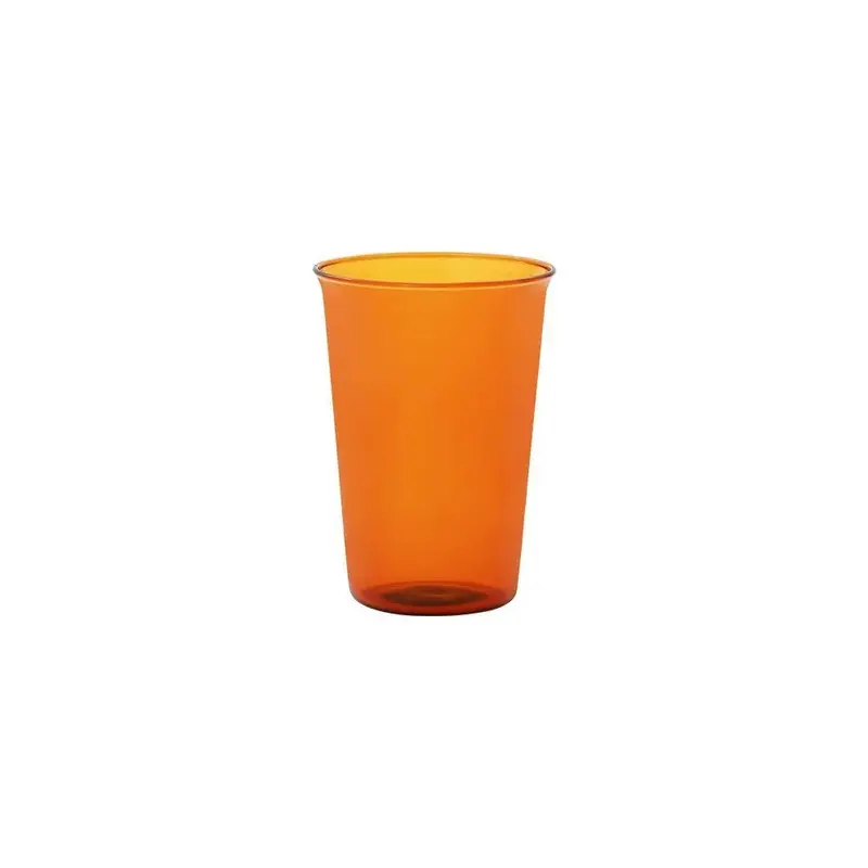 Kino Cast Amber Glass Tumbler – Vintage-Inspired Everyday Drinkware 2