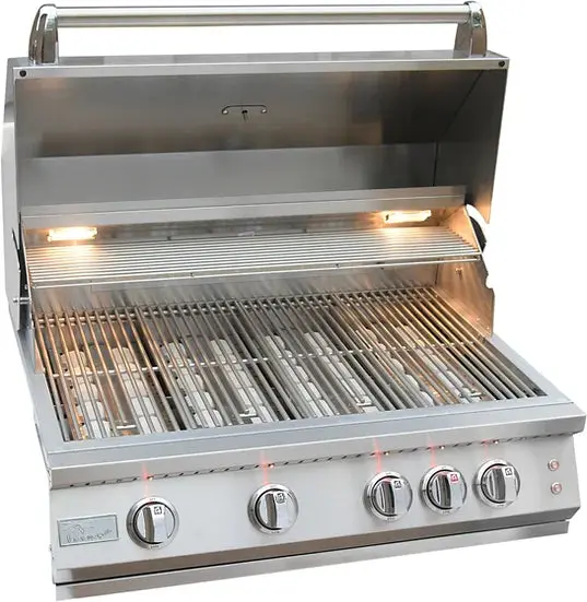 Kokomo 32-Inch 4-Burner Built-In Gas Grill For Outdoor Kitchens 1