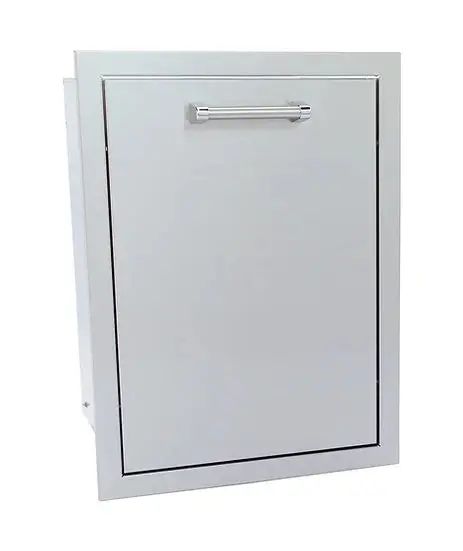 Kokomo Propane Tank And Trash Pull-Out Cabinet For Outdoor Kitchens 1