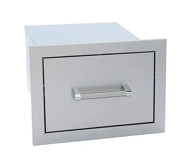 Kokomo Stainless Steel Single Drawer For Outdoor Kitchen Cabinetry 1