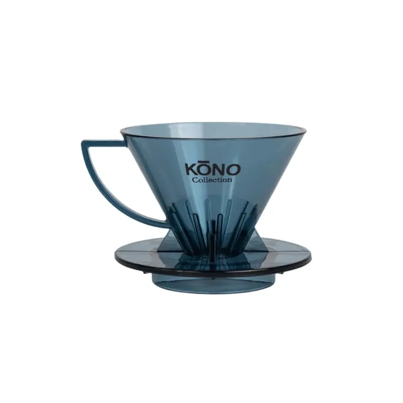 Kono Grey Japanese Pour-Over Dripper – Precision-Cut Ceramic Brewer 1