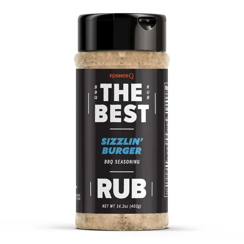 Kosmos Q Best Burger Rub – Bold, Savory Blend For Premium Patties 1