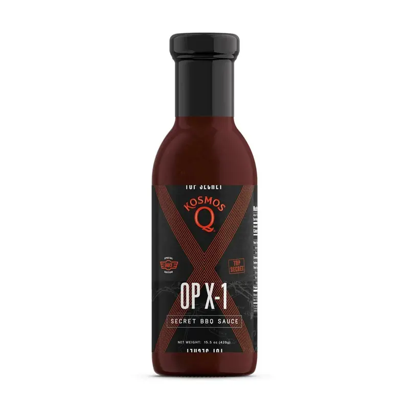 Kosmos Q Op X-1 All-Purpose Barbecue Sauce – Smoky & Balanced 1