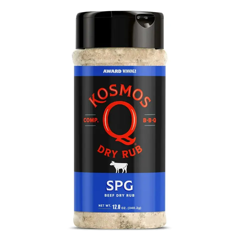 Kosmos Q Spg Rub – Simple, Classic Salt-Pepper-Garlic Seasoning 1