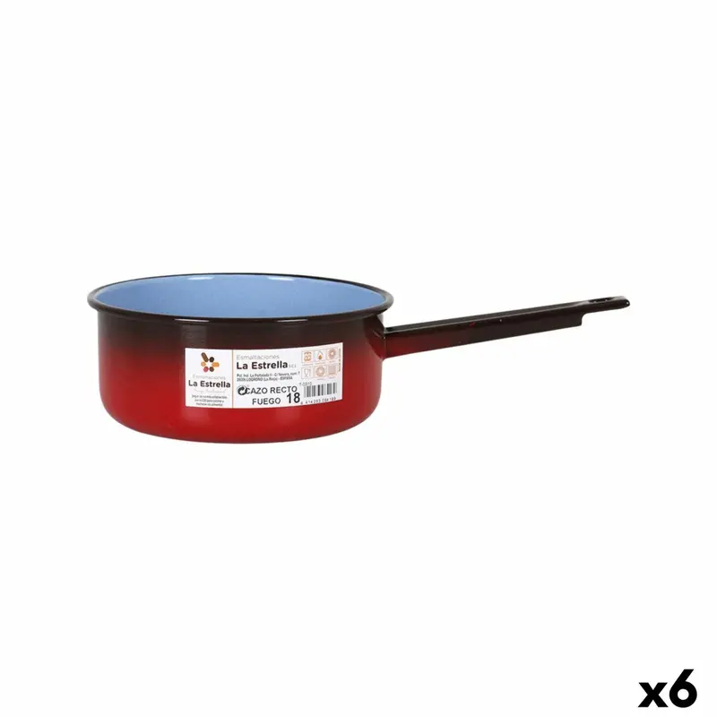 La Estrella Fuego Mini Saucepan — 450 Ml Capacity, Set Of 6 1