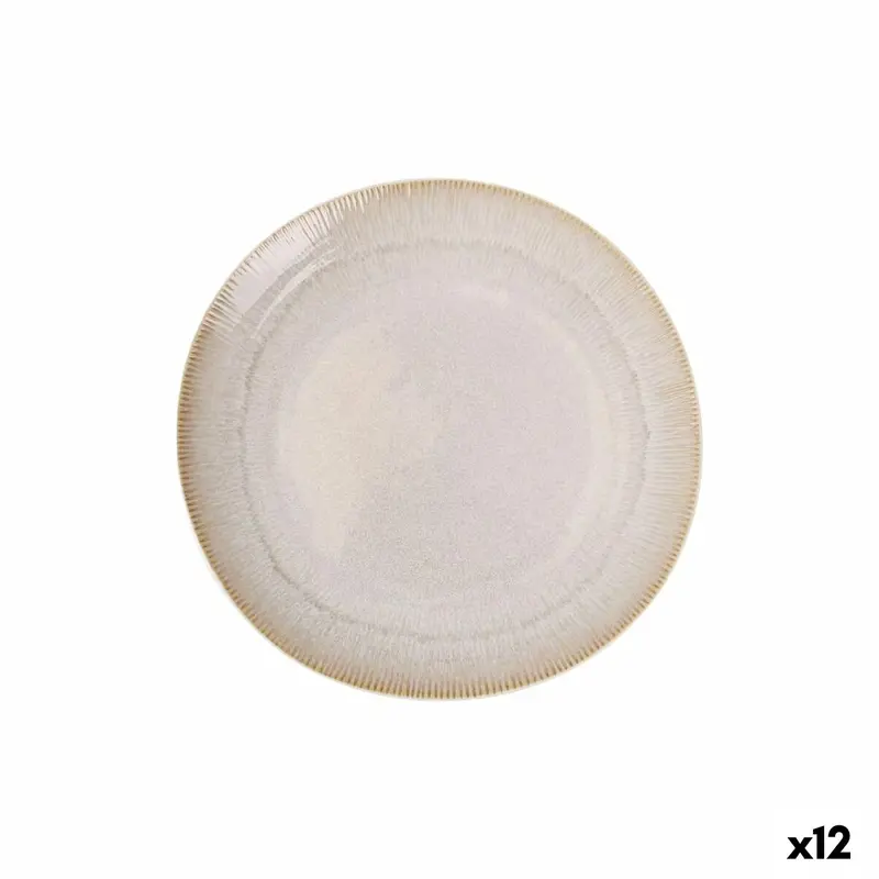 La Mediterránea Calobra Flat Dinner Plate – Modern Ceramic Design, Pack Of 12 1