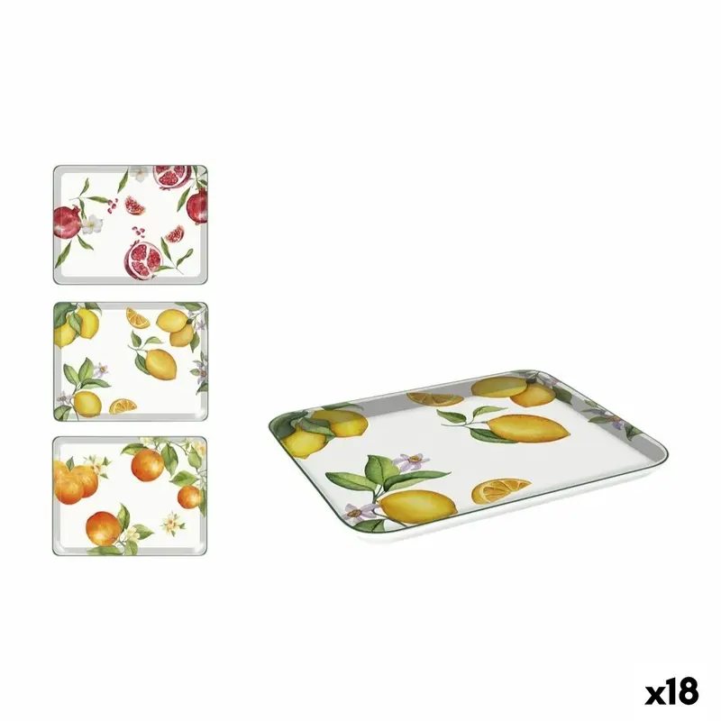 La Mediterránea Fruit Tray – 27X21Cm Rectangular (18 Units) 1