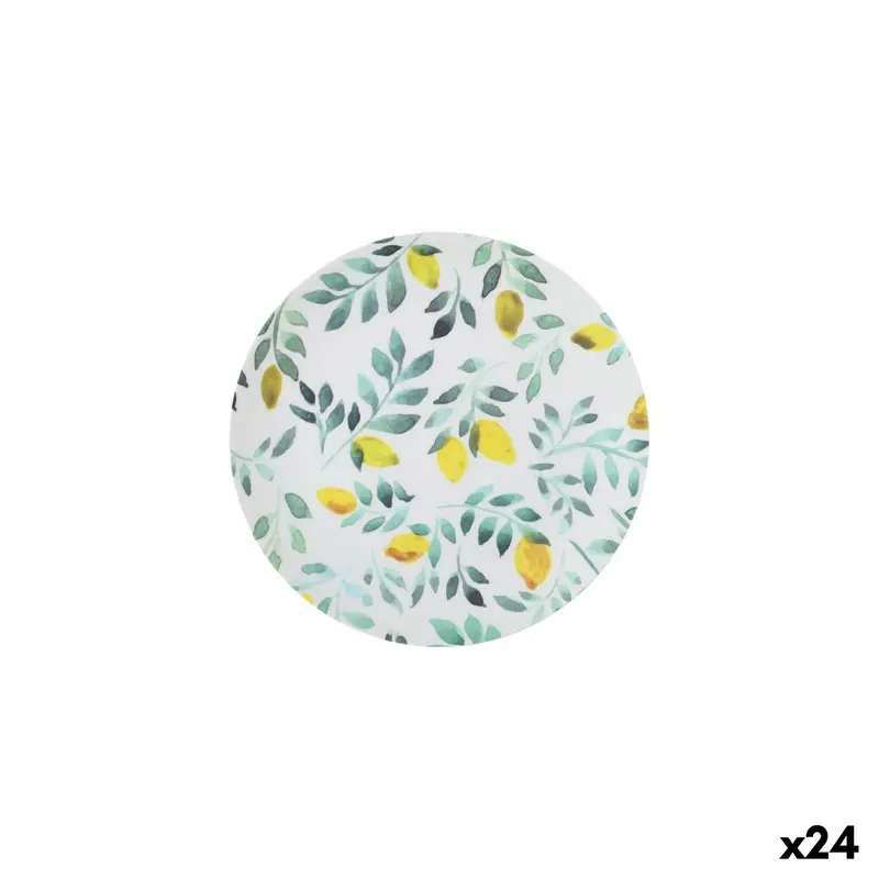 La Mediterránea Lemon Dessert Plate – 20 Cm, Pack Of 24 1