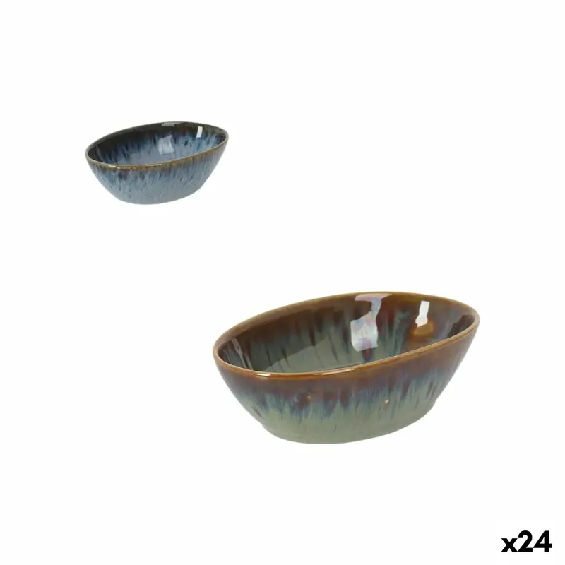 La Mediterránea Pica-Pica Compact Snack Bowl – 14 × 8.5 × 4 Cm (24-Pack) 1
