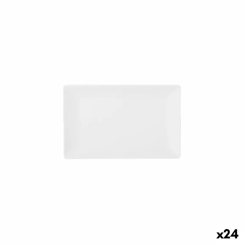 La Mediterránea Small Snack Tray – 20 × 13 × 2 Cm (Pack Of 24) 1