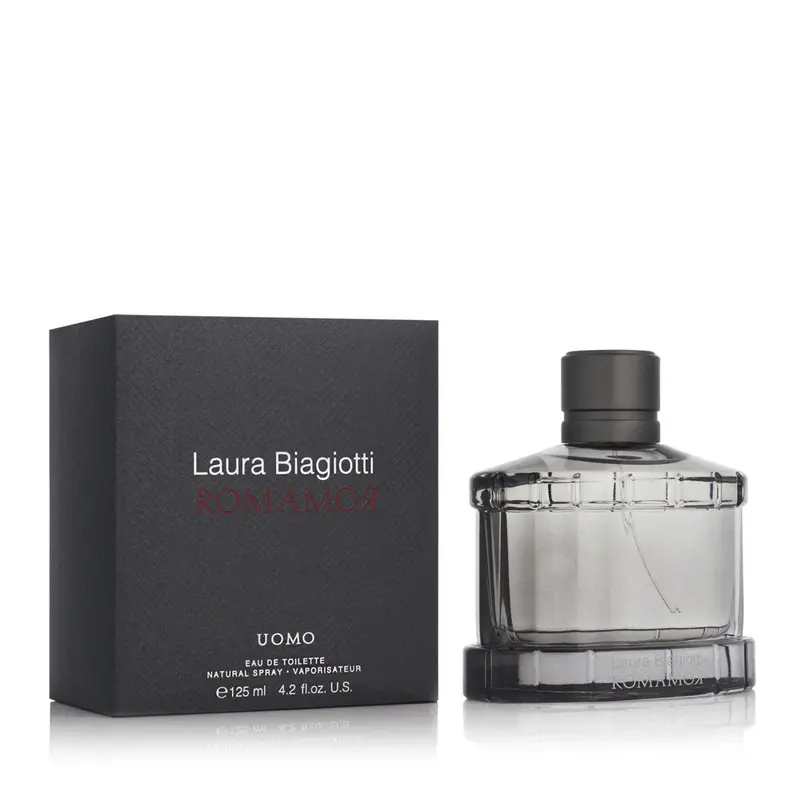 Laura Biagiotti Romamor Uomo Eau De Toilette – Fresh Masculine Fragrance (125 Ml) 1