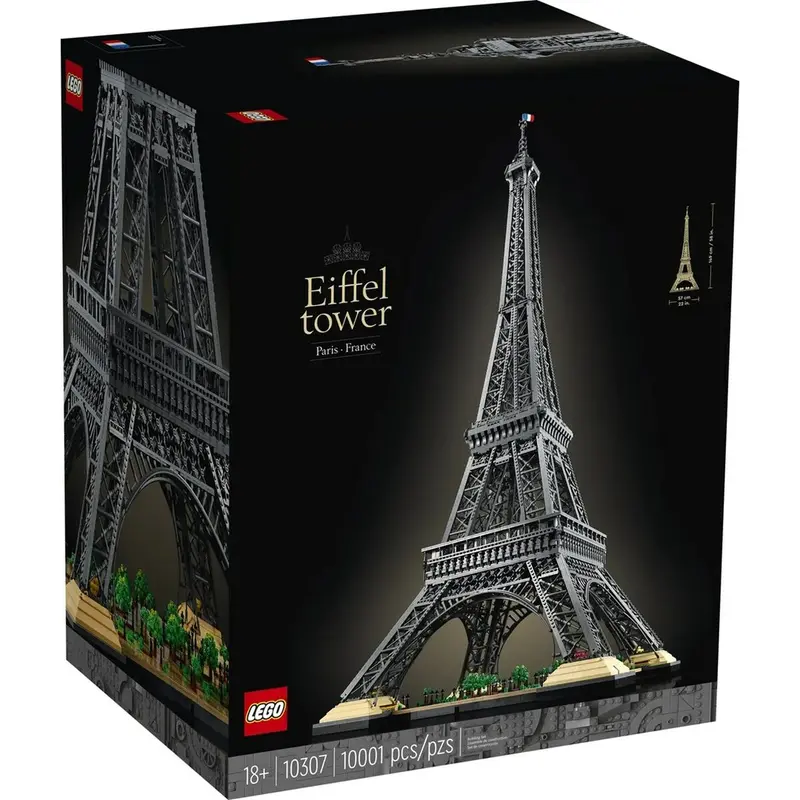 Lego Icons Eiffel Tower Set – 10307, 10,001 Pieces, 57 × 149 × 57 Cm 1