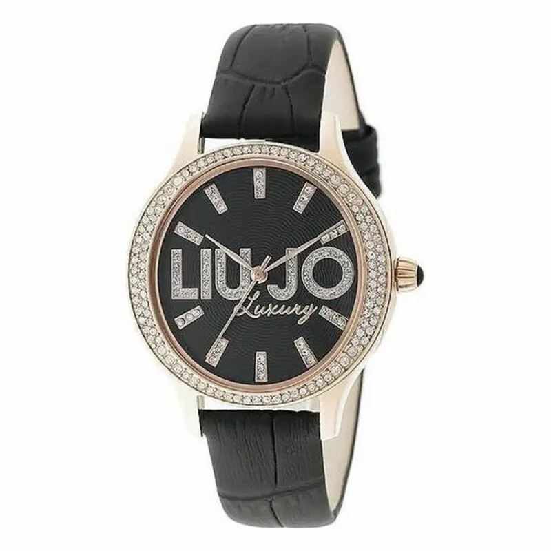 Liu Jo Tlj766 Ladies' Watch – 38 Mm Sophisticated Rose Gold Dial 1