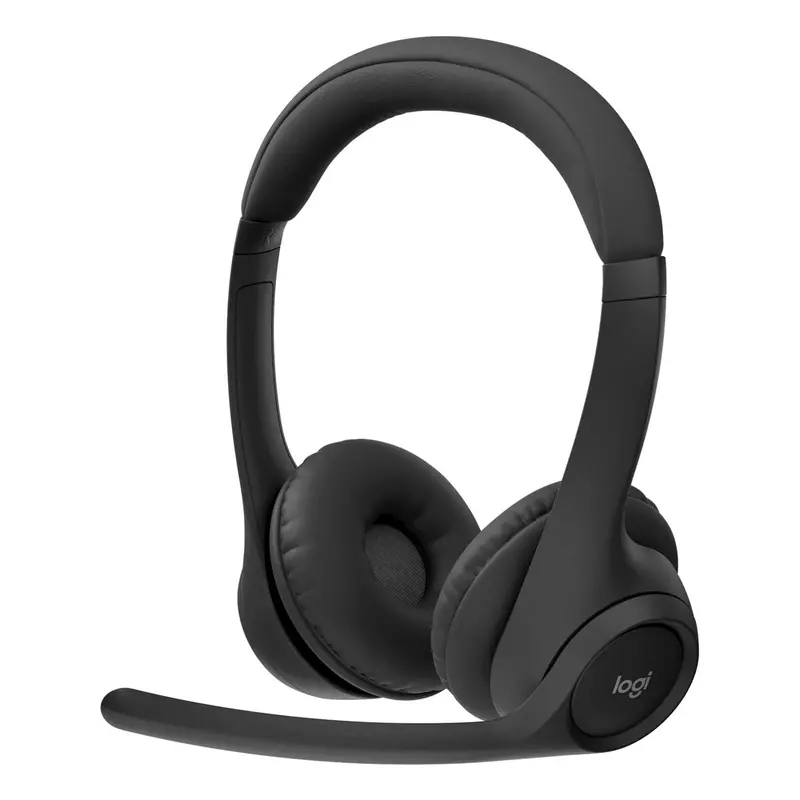 Logitech 981-001458 Wired Headset – Black Stereo Headphone With Mic 1