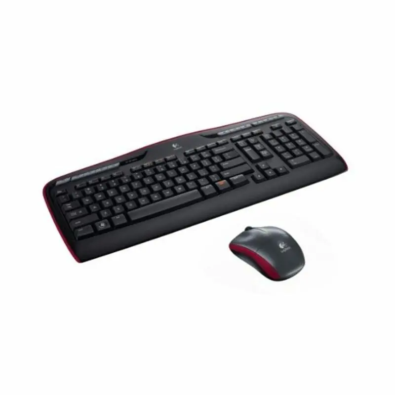 Logitech Mk330 Wireless Keyboard And Mouse Combo – Compact Black Set 1