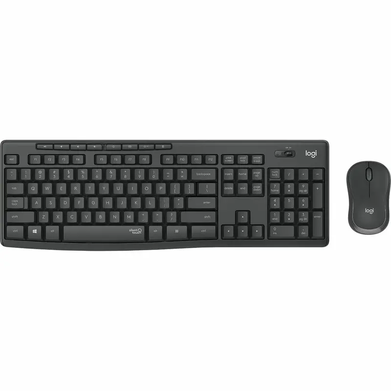 Logitech Wireless Keyboard And Mouse Combo – Graphite Grey, Portuguese Layout 1
