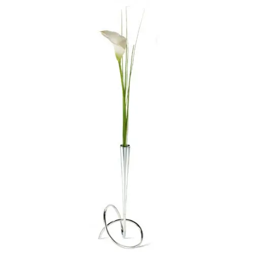 Loop-Style Ceramic Flower Vase 1