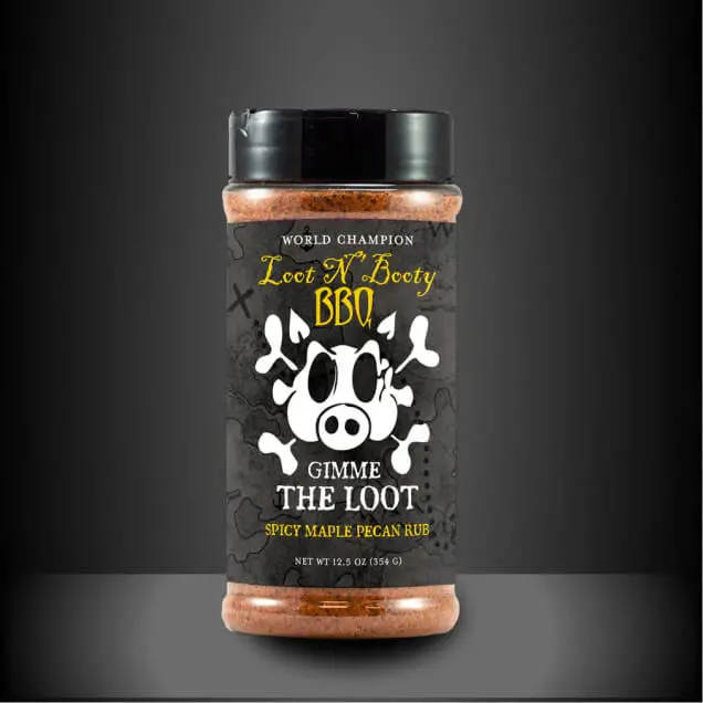 Loot N Booty Gimme The Loot Maple Pecan Dry Rub 1