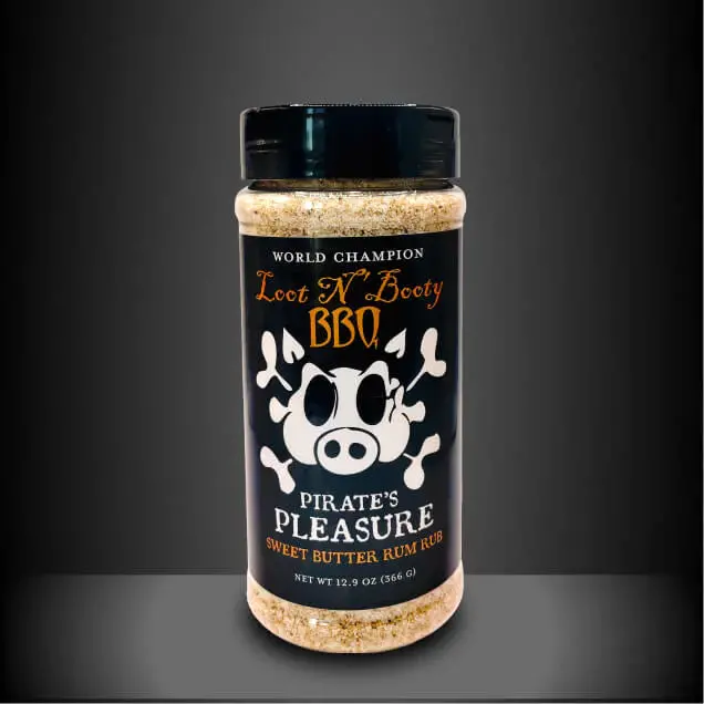 Loot N Booty Pirates Pleasure Butter Pecan Rub – Sweet & Savory Blend 1