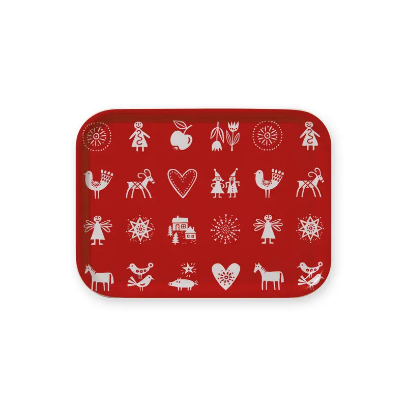 Lotta’S Christmas Small Serving Tray – Compact Holiday Accoutrement 1