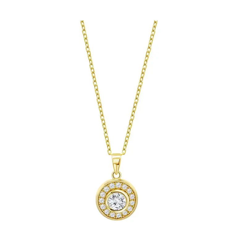 Lotus Golden Pendant Necklace For Women – Lp3105-1/2 1