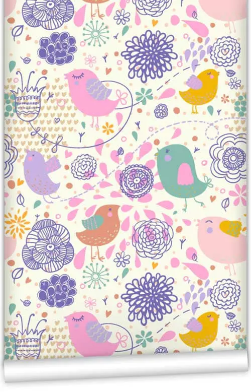 Love Birds Wallpaper Roll – 61.5 Cm × 10 M 1