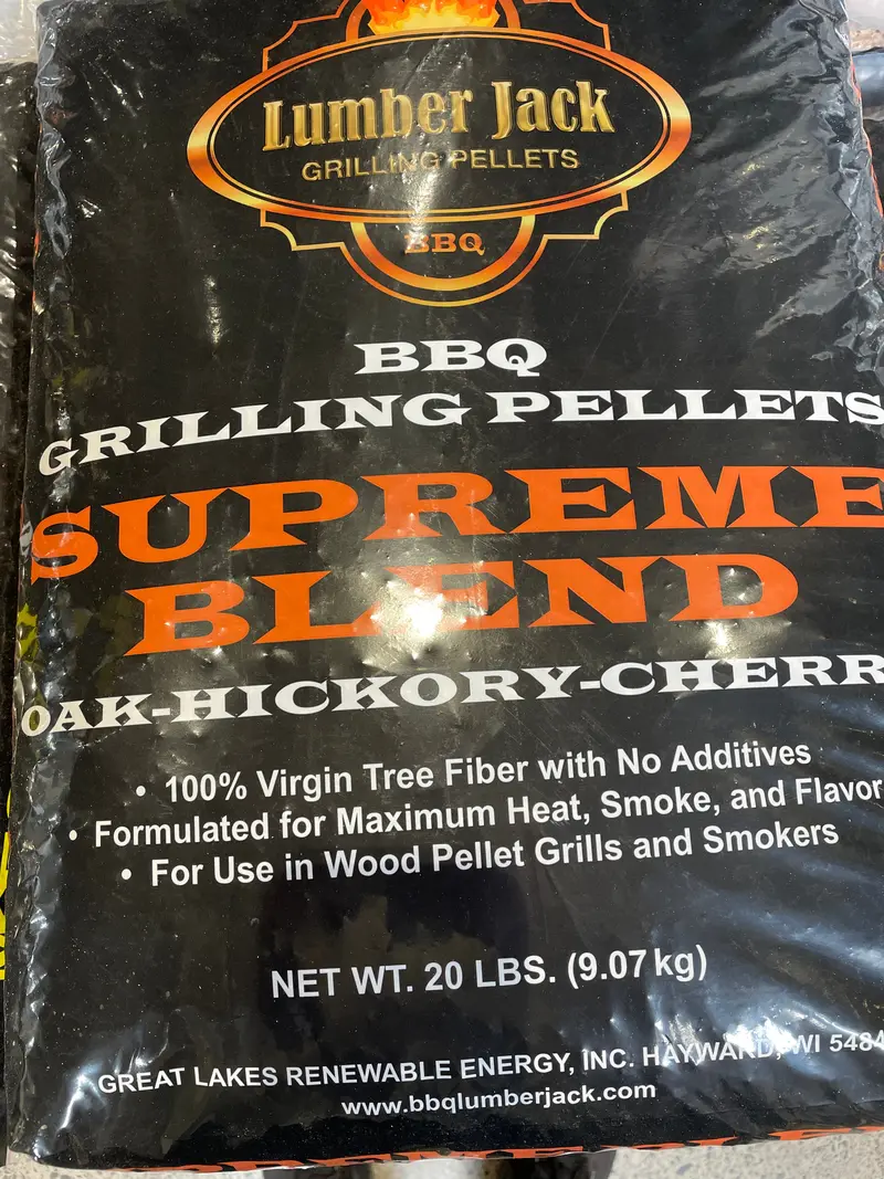 Lumberjack Supreme Oak, Hickory & Cherry Wood Pellets – 20 Lb Bag 1