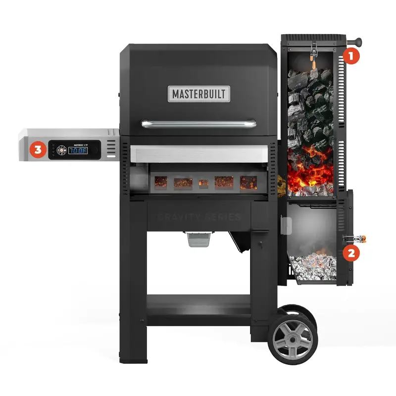 Masterbuilt Gravity Series 600 Digital Charcoal Grill & Smoker 1