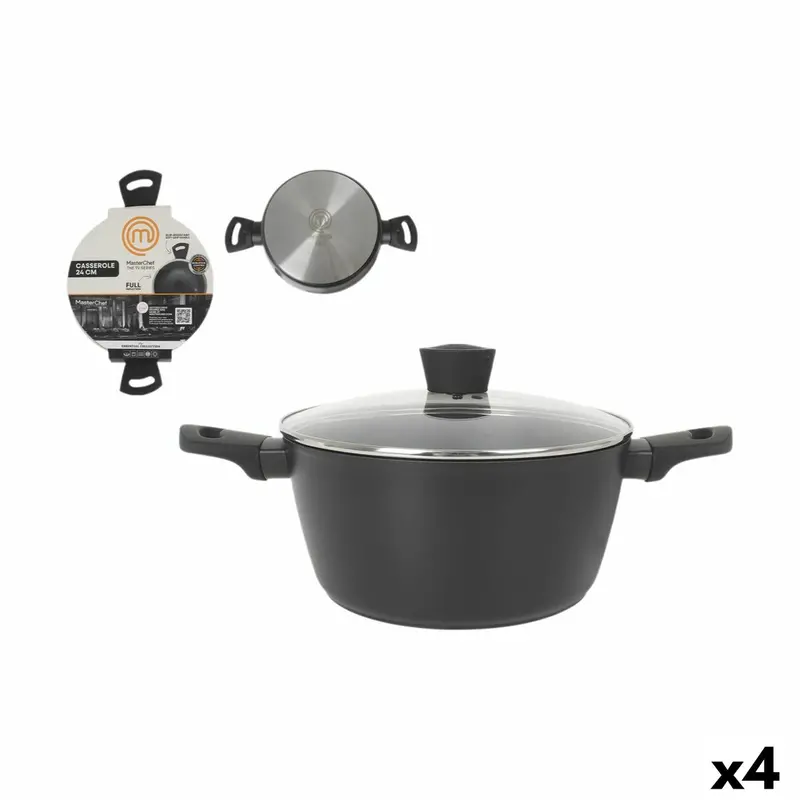 Masterchef Covered Casserole Dish – 24 Cm, 4-Piece Set 1