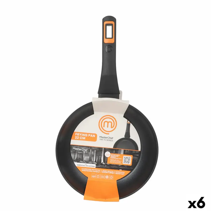 Masterchef Nonstick Skillet – 6-Pack Professional Cooking Pan Set 1