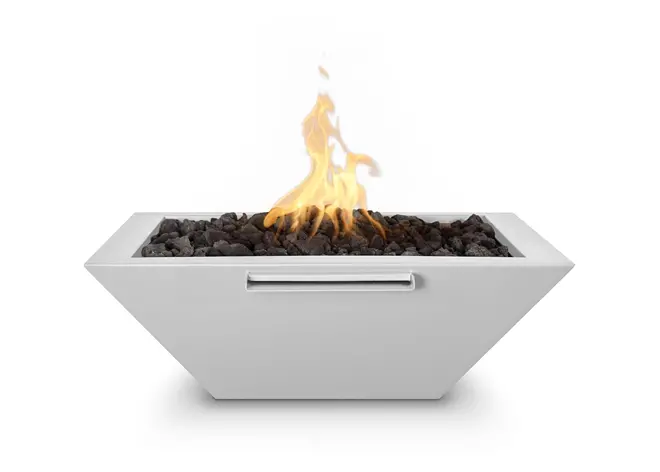 Maya Durable Powdercoated Steel Fire & Water Bowl 1