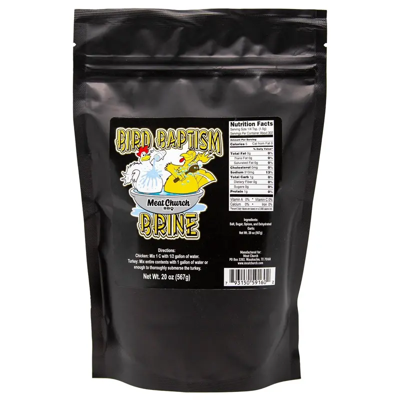 Meat Church Bird Bath Brine – Poultry-Focused Injection Marinade (Mc-Bb) 1
