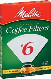 Melitta Brown Cone #6 Coffee Filter Paper – Pack Of 100 1