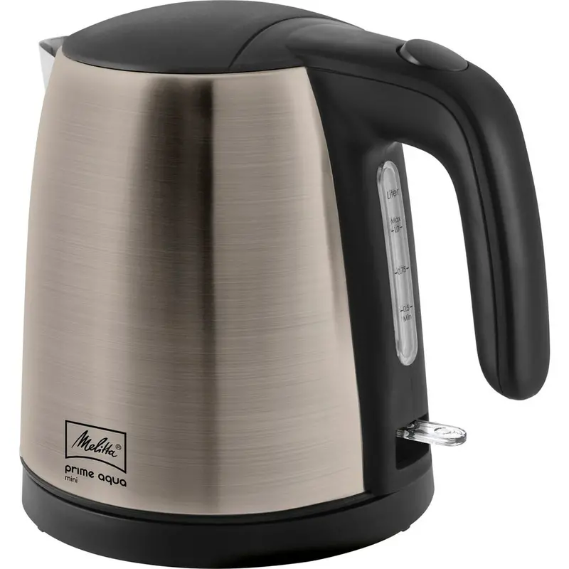 Melitta Prime Aqua Mini Metallic Grey Kettle – 1L, 2200W 1