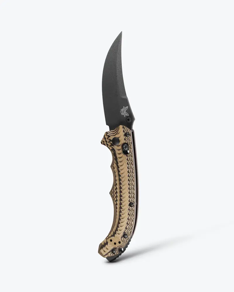 Mini Bedlam Scimitar Knife – Black/Coyote/Od 1