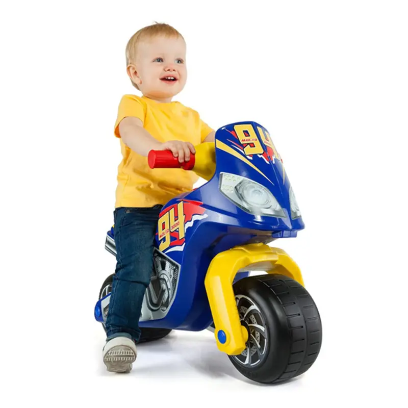 Moltó Blue Moto Cross Tricycle – Toddler Ride-On Toy (18+ Months) 1